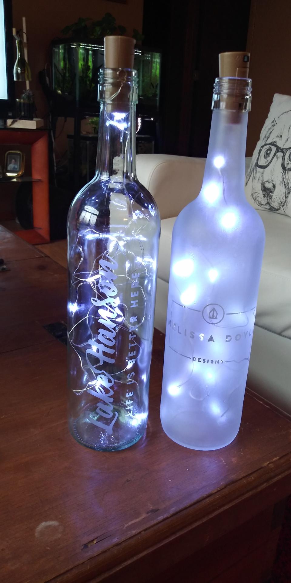 etched wine bottles
