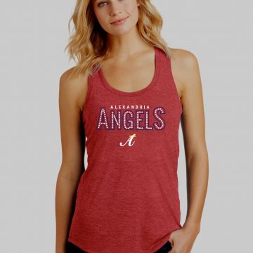 Red Frost Womens Alex Angels Tank Top