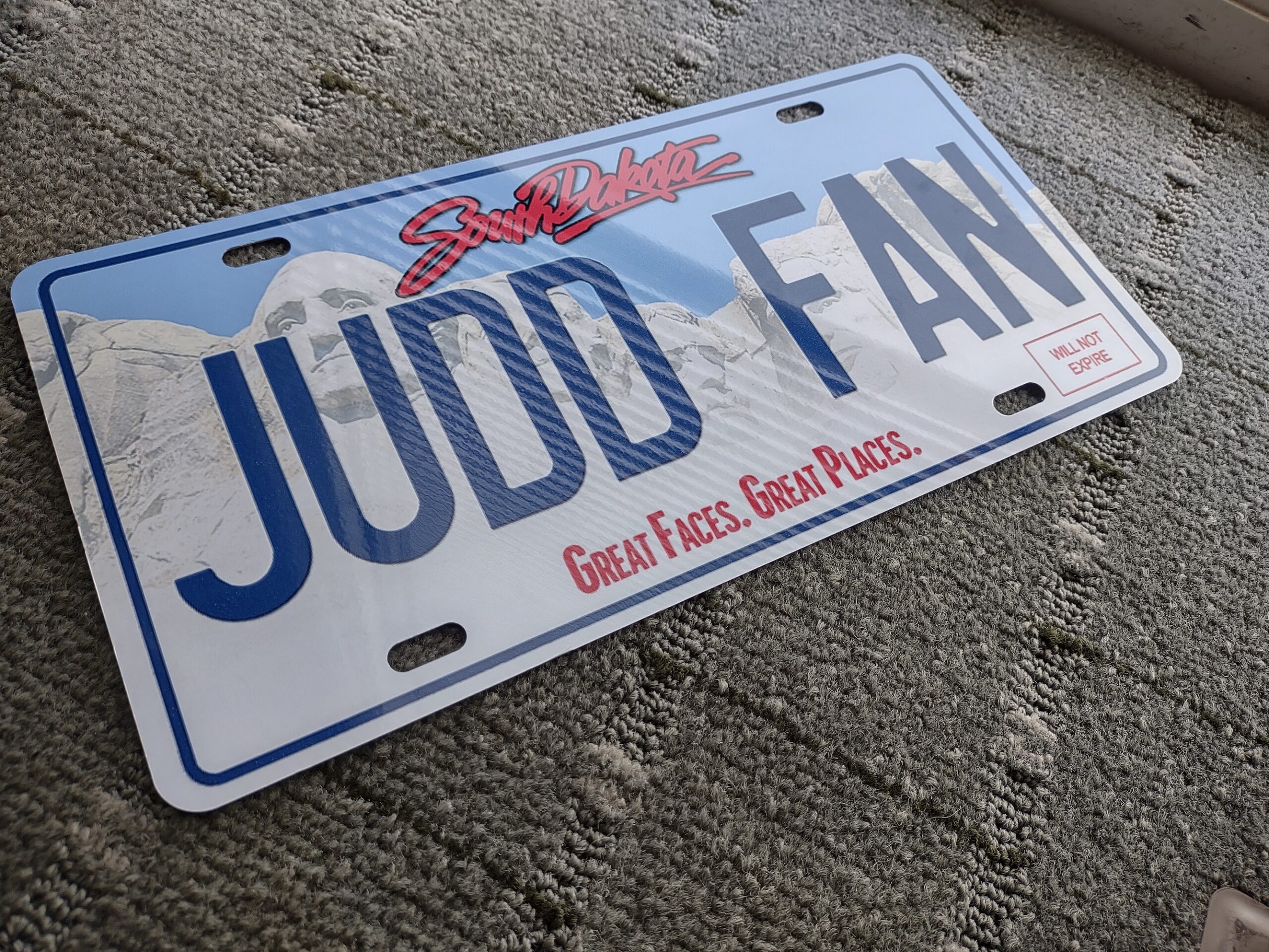 sublimation license plate