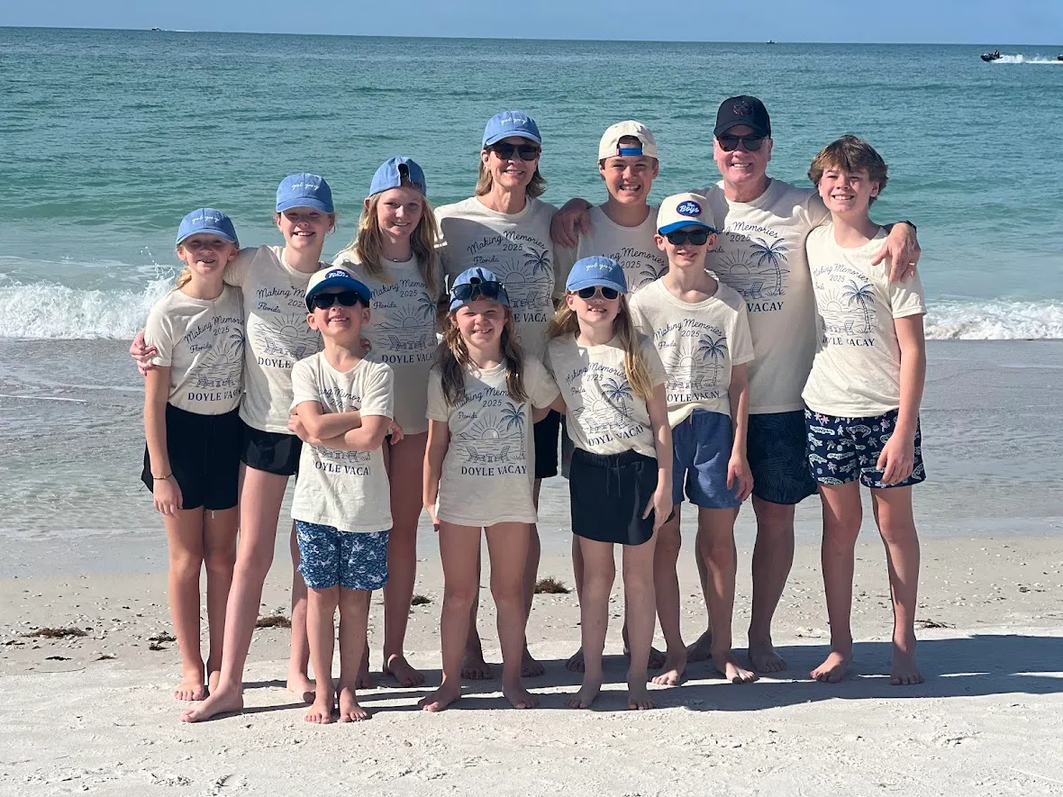 DTF printing family vacation shirts