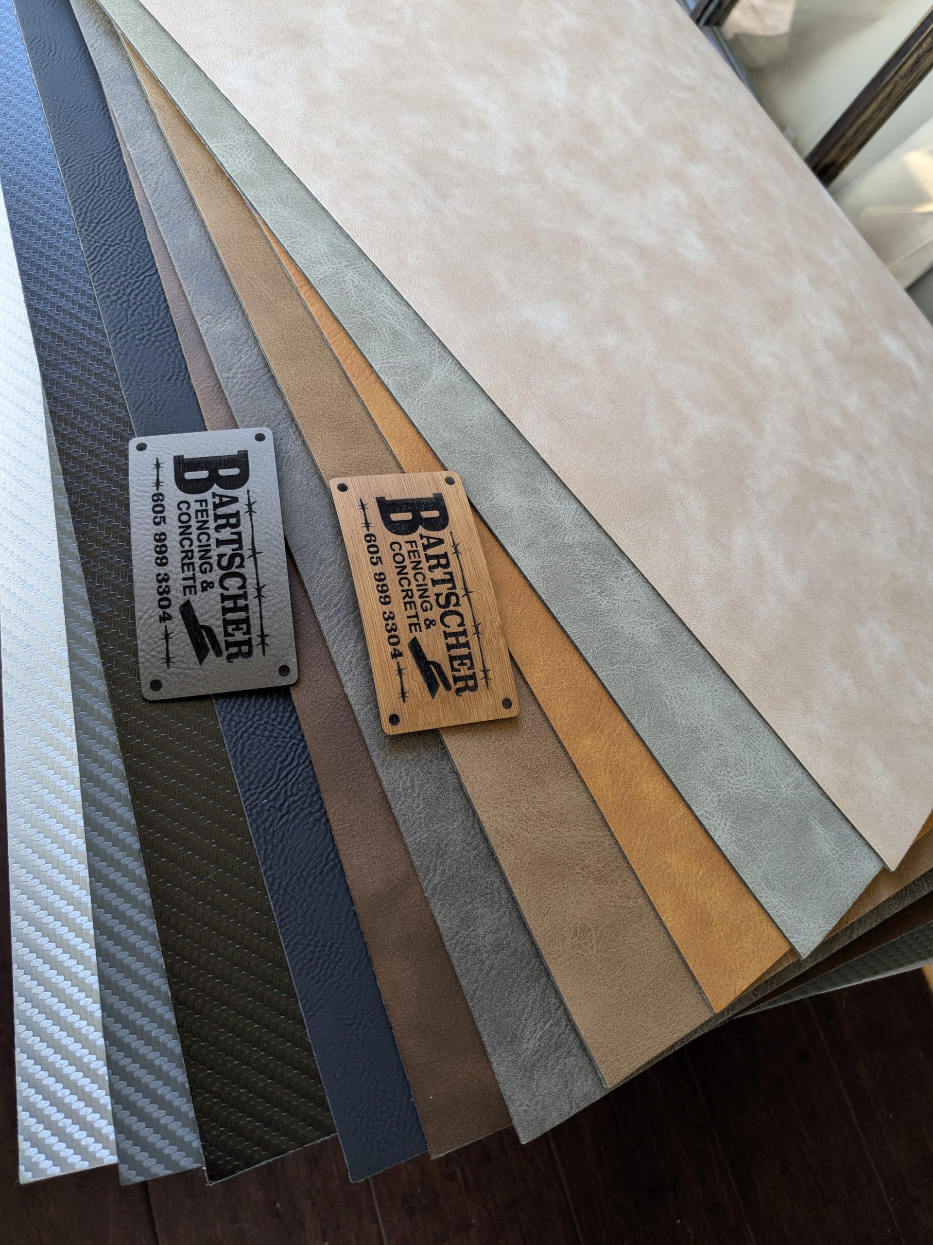 available leatherette choose from these colors